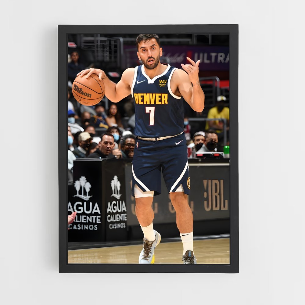 Poster Dunk de Facundo – affiche Basketball (vue 2)